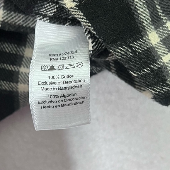 JACHS plaid flannel shirts 100% cotton set of 4 - Picture 15 of 16